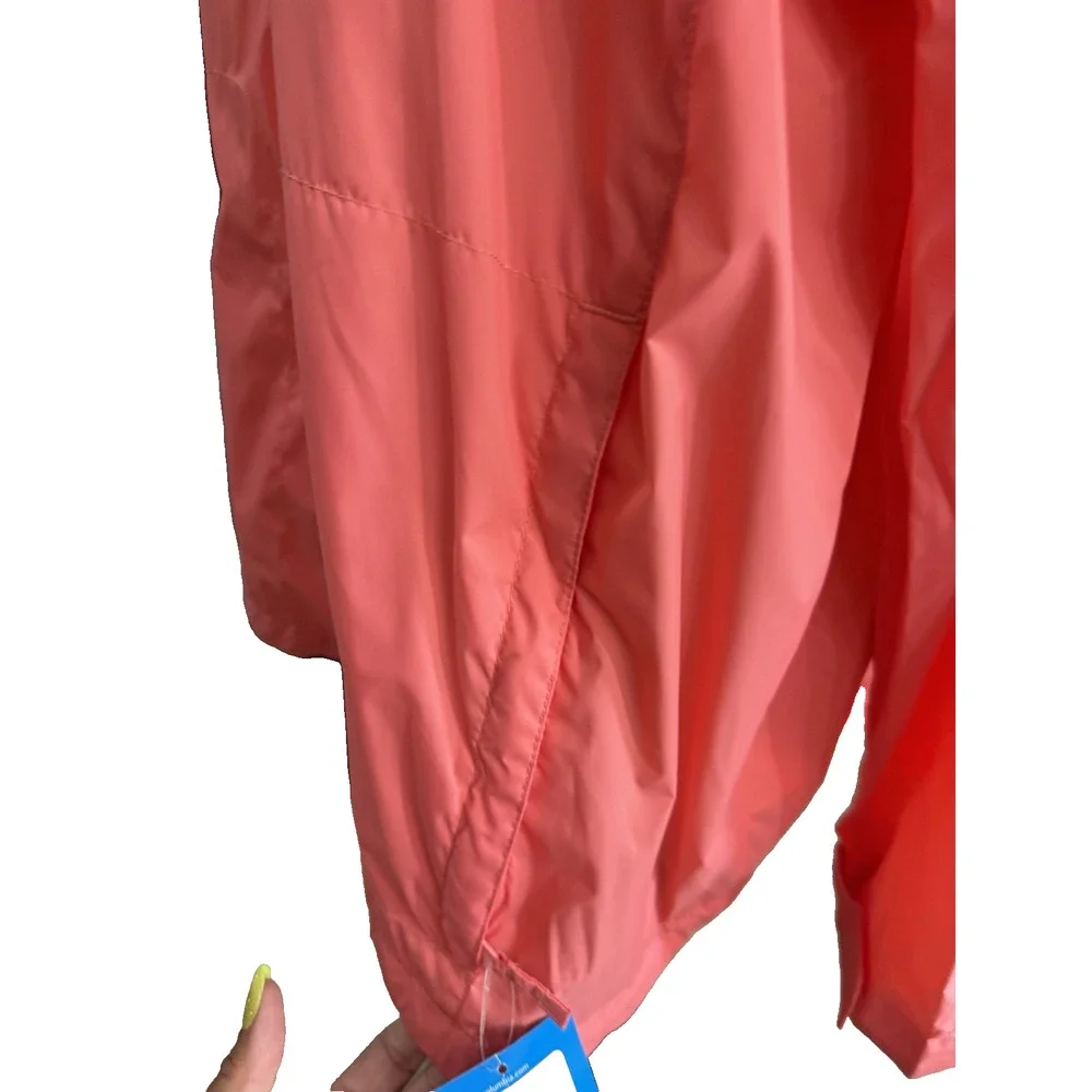 Columbia Women's Plus Size 3X Switchback II Jacket Pink Water-Resistant New